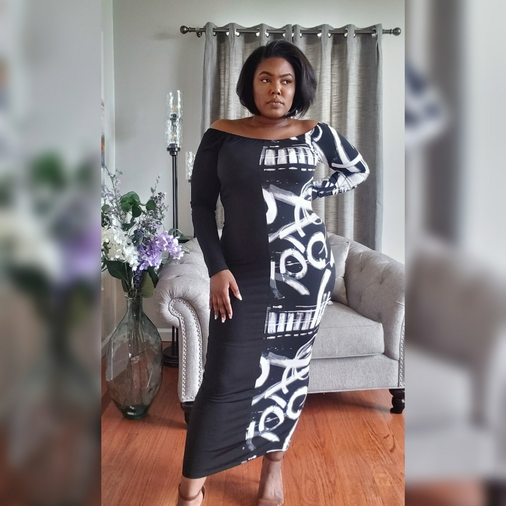 Abstract Mami Dress